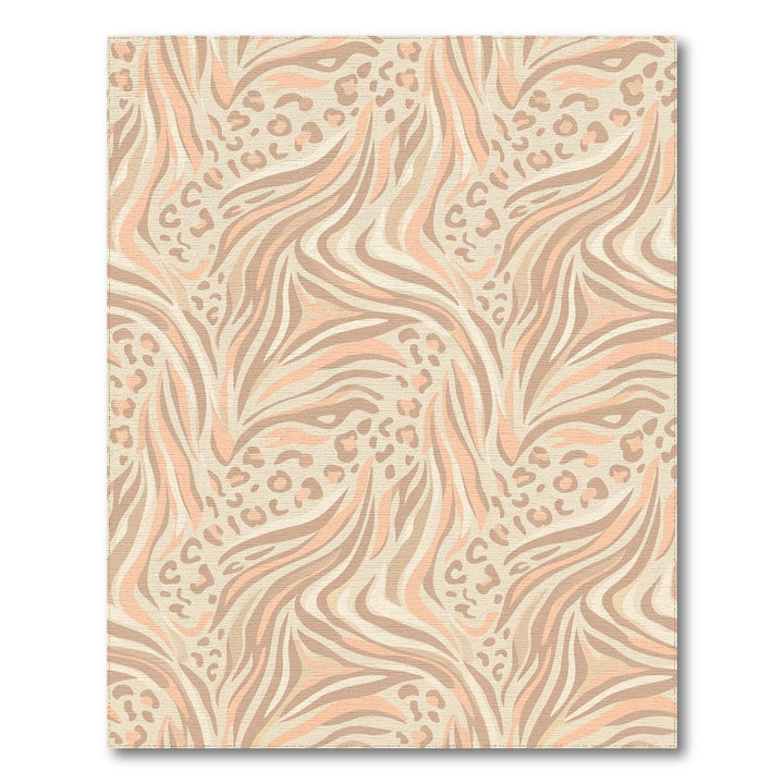 Safari Chic Zebra Leopard Mix Rug