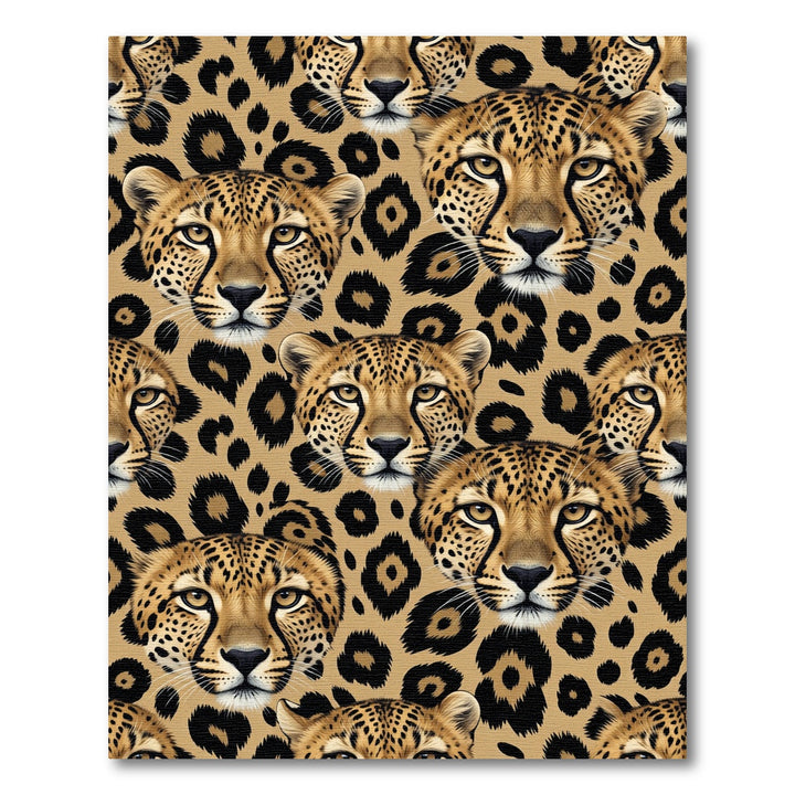 Wild Cheetah Spots Textile Rug