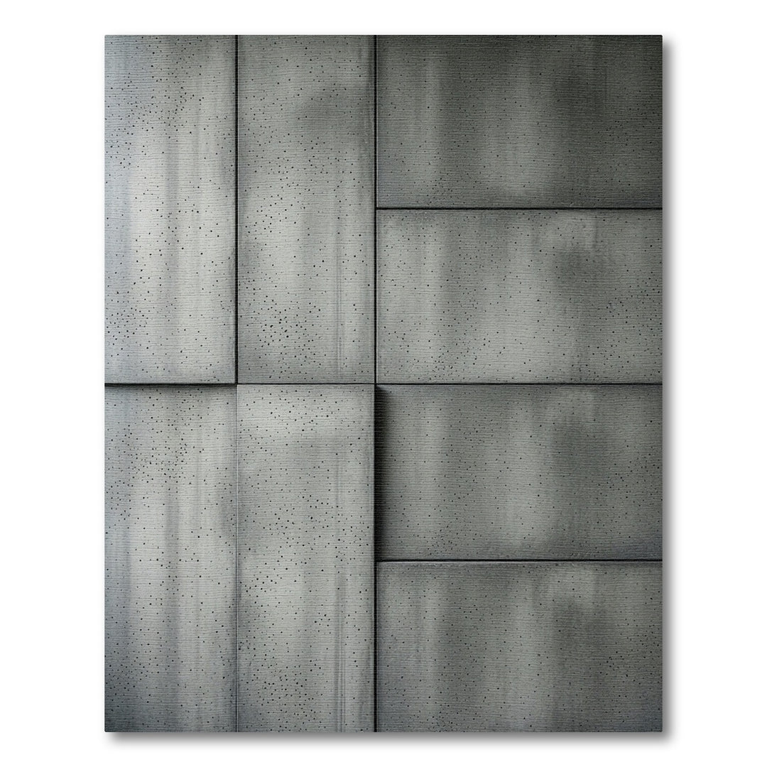 Concrete Grey Speckled Panel Rug