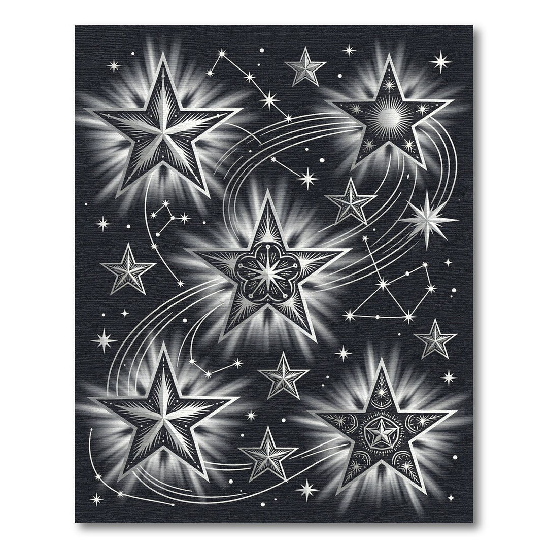 Celestial Starburst Radiance Rug