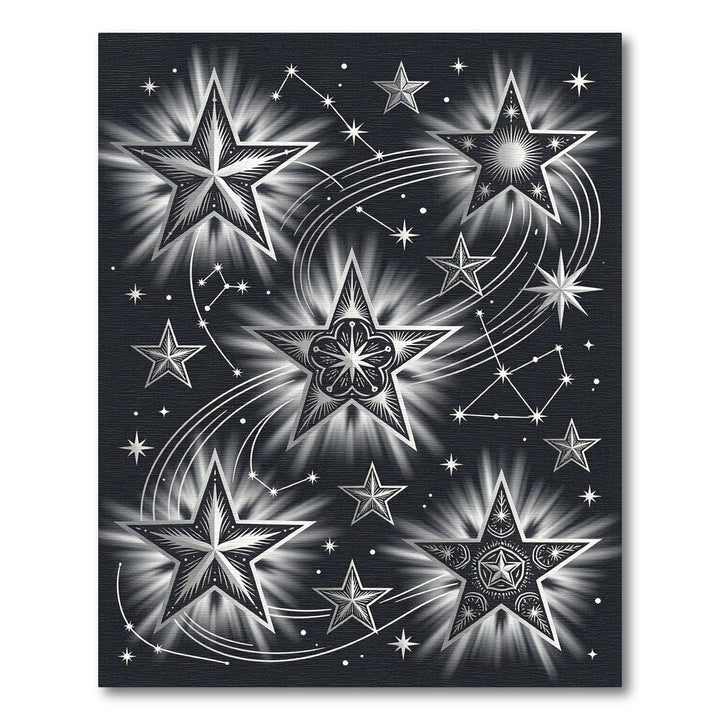 Celestial Starburst Radiance Rug