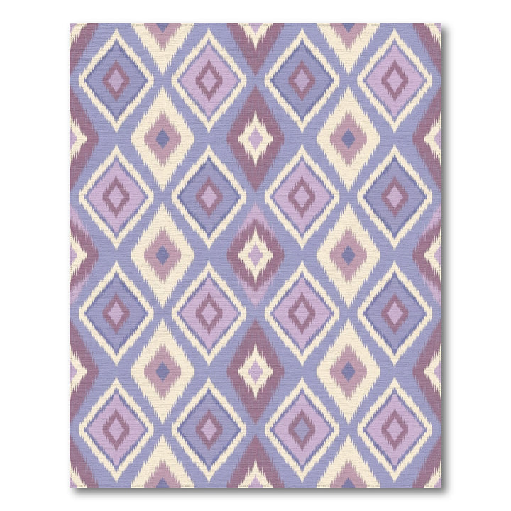 Shaggy Diamond Lavender Plum Rug