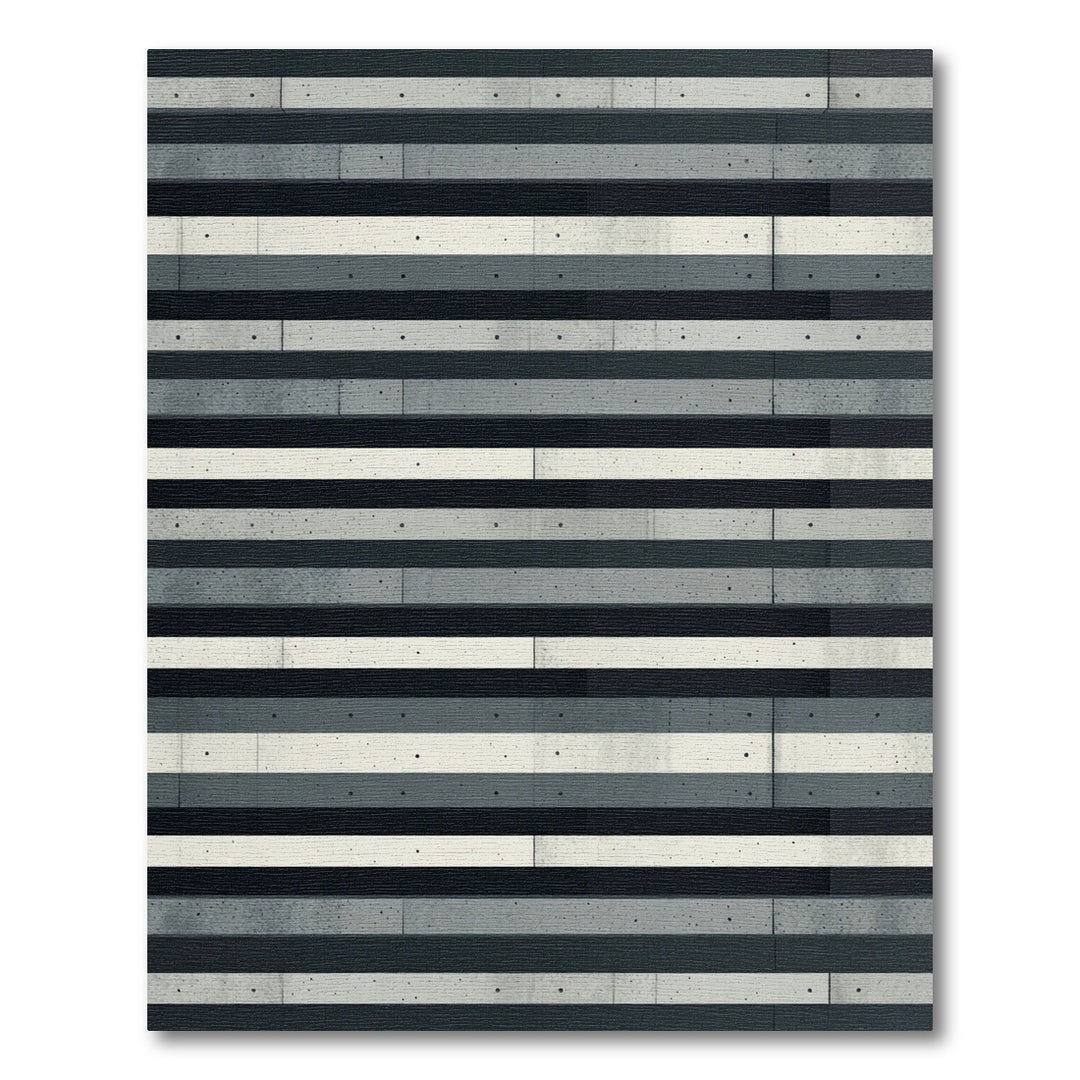 Monochromatic Horizontal Modernism Rug