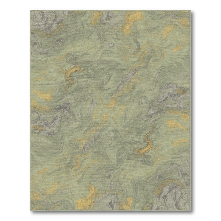 Green Marble Green Marble Swirl Area Rug