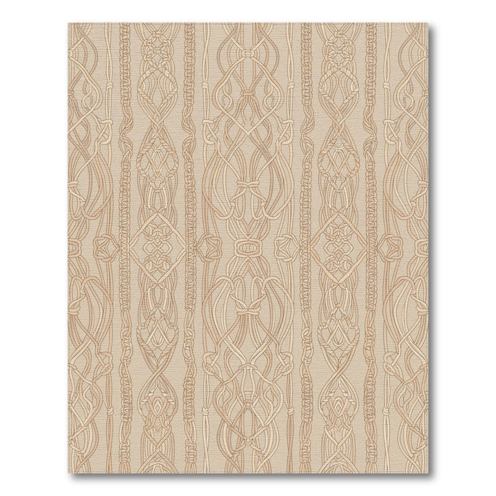 Natural Tan Macrame Wall Hanging Rug
