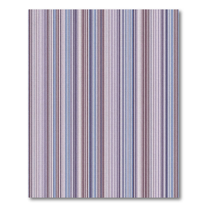 Amethyst Blue Vertical Stripe Rug