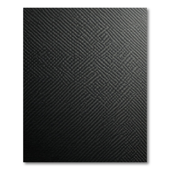 Charcoal Chevron Weave Texture Rug