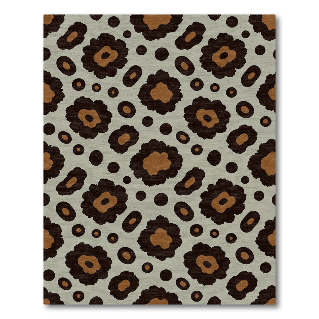 Chic Leopard Spot Area Rug