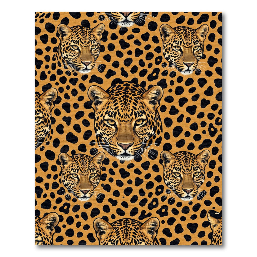 Leopard Spot Jungle Cat Rug