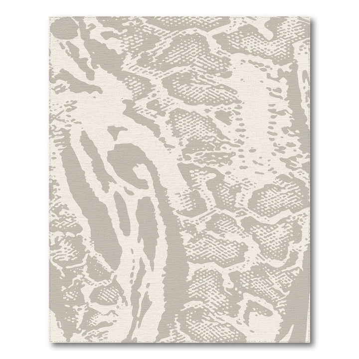 Beige Abstract Pattern Area Rug