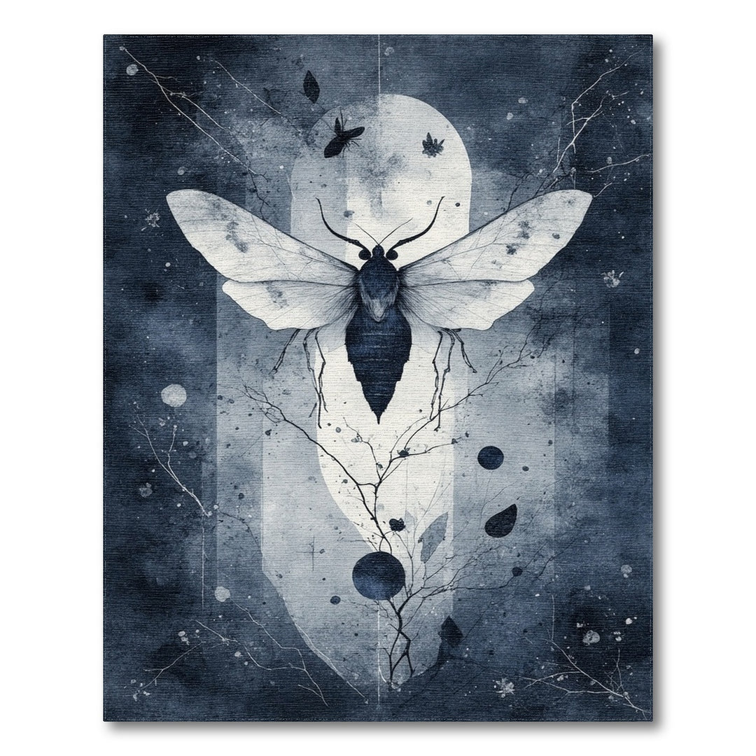 Mystic Moth Area Rug