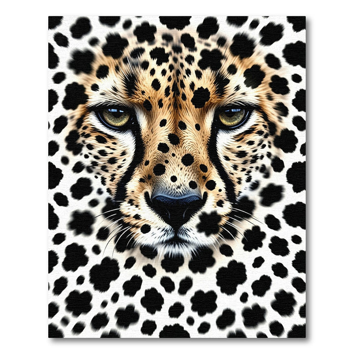 Cheetah Spots Face Close Up Rug