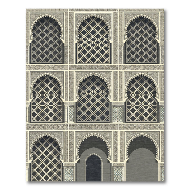 Islamic Archway Geometric Cream Rug