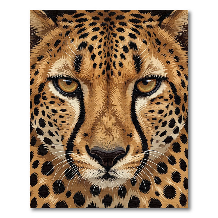 Majestic Cheetah Spot Close Up Rug