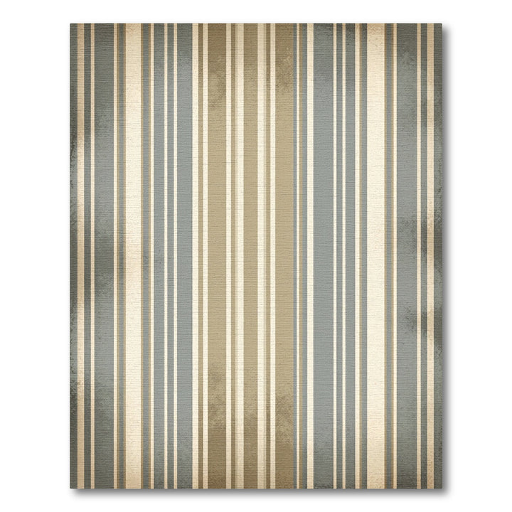 Earthy Tones Vertical Stripe Rug