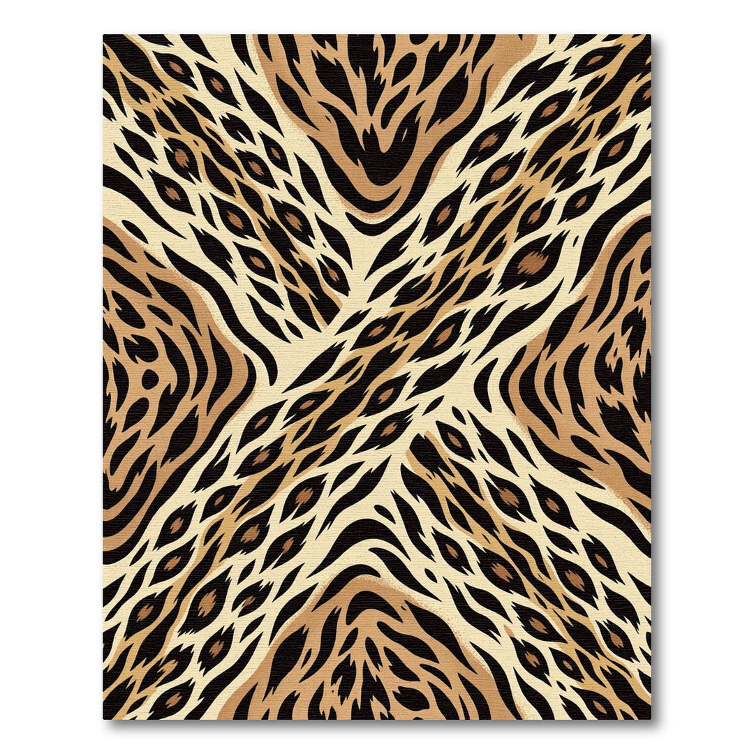 Bold Leopard Spots Animal Rug