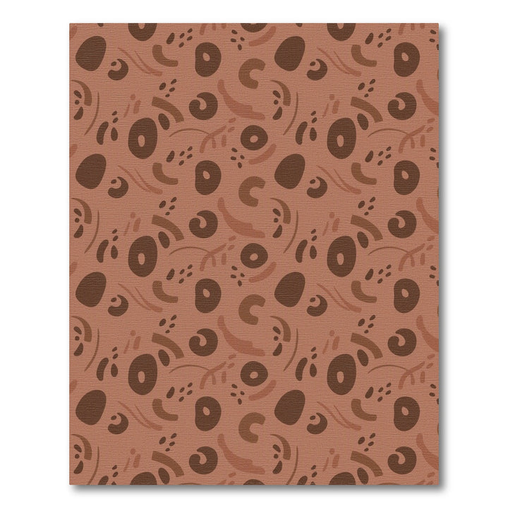 Brown and Tan Abstract Area Abstract Brown Area Rug