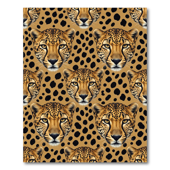 Majestic Cheetah Spots Brown Rug