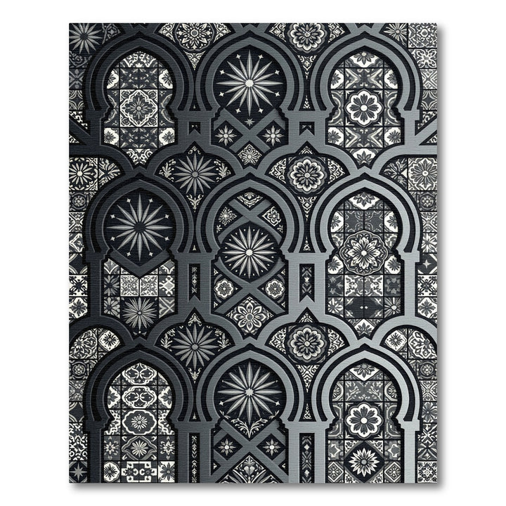 Intricate Geometric Archway Rug