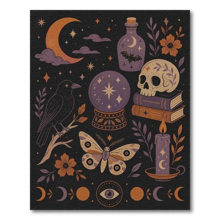 Mystic Purple Boho Area Rug