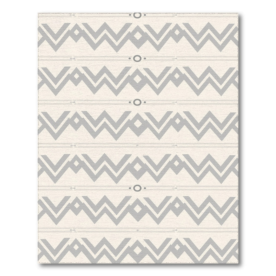 Geometric Modern Grey Chevron Geometric Area Rug