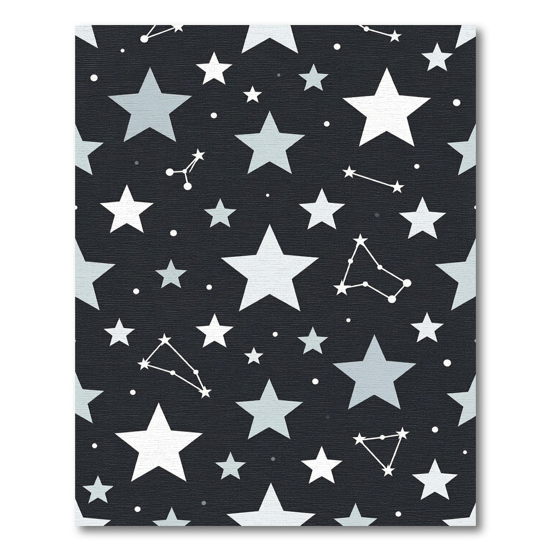Cosmic Night Sky Stars Rug