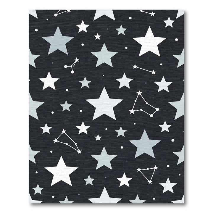 Cosmic Night Sky Stars Rug