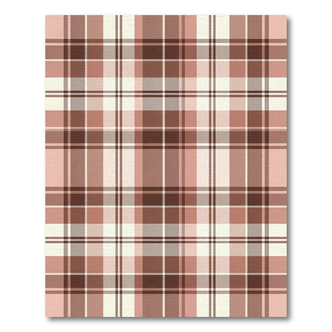 Rosewood Tartan Plaid Weave Rug