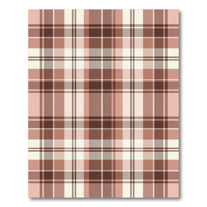 Rosewood Tartan Plaid Weave Rug
