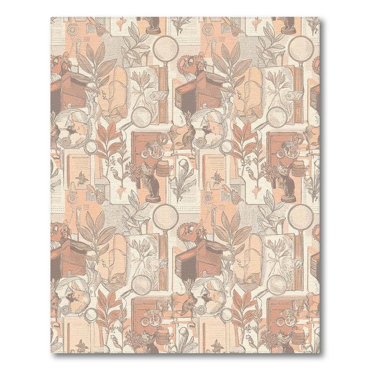 Terrarium Vintage Botanical Collage Rug