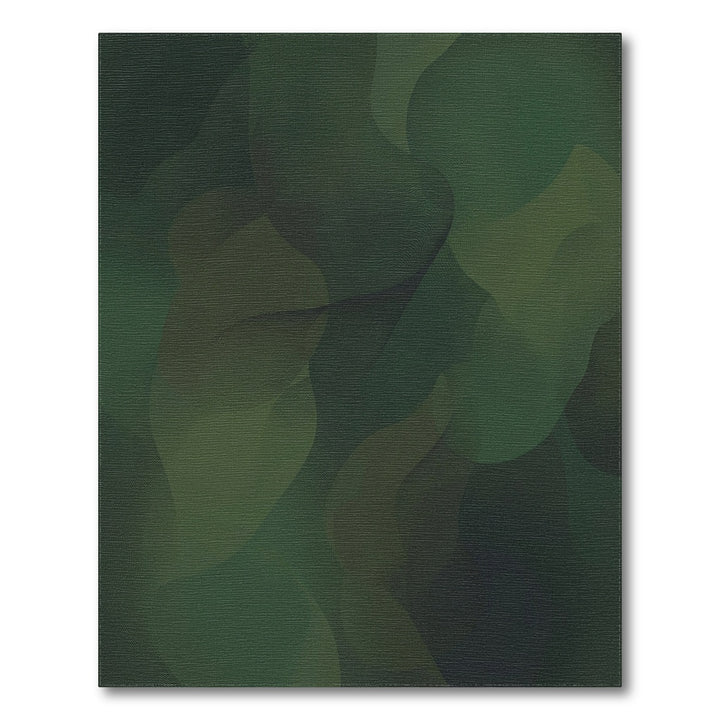 Deep Forest Organic Swirl Rug