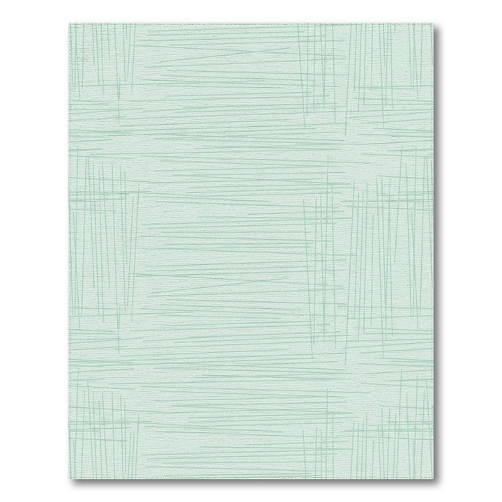 Light Mint Abstract Scribble Texture Rug