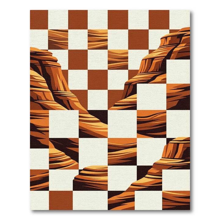 Canyon Chess Grand Landscape Rug