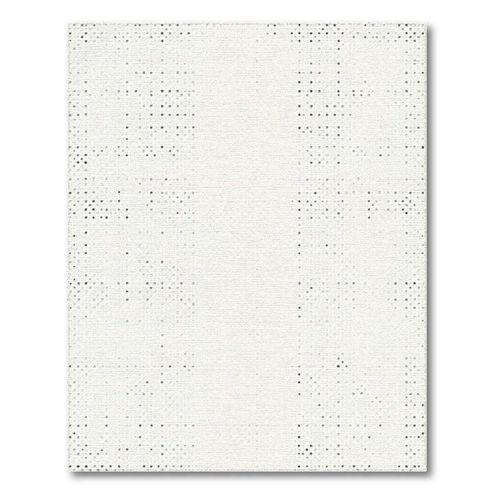 Geometric Modern Black Dot Geometric Area Rug