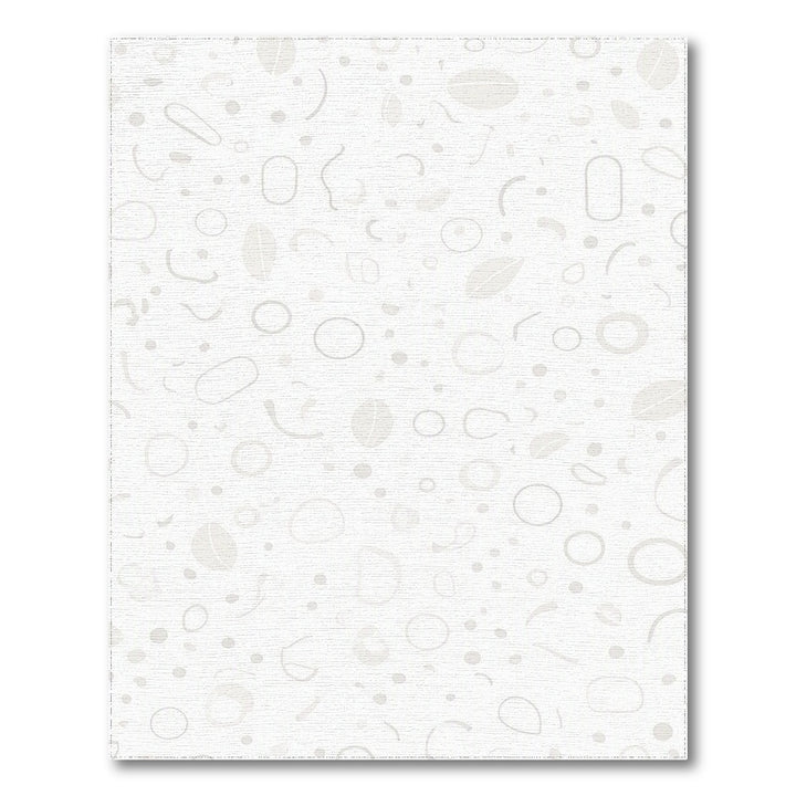 Beige Neutral Abstract Area Rug