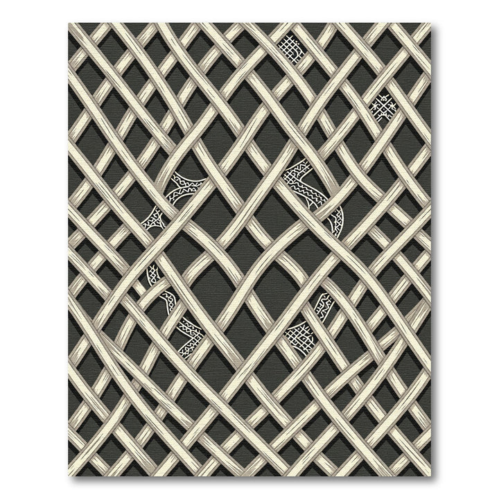 Woven Interlace Celtic Knot Rug
