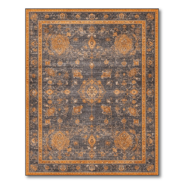 Grey Distressed Vintage Grey Distressed Vintage Area Rug