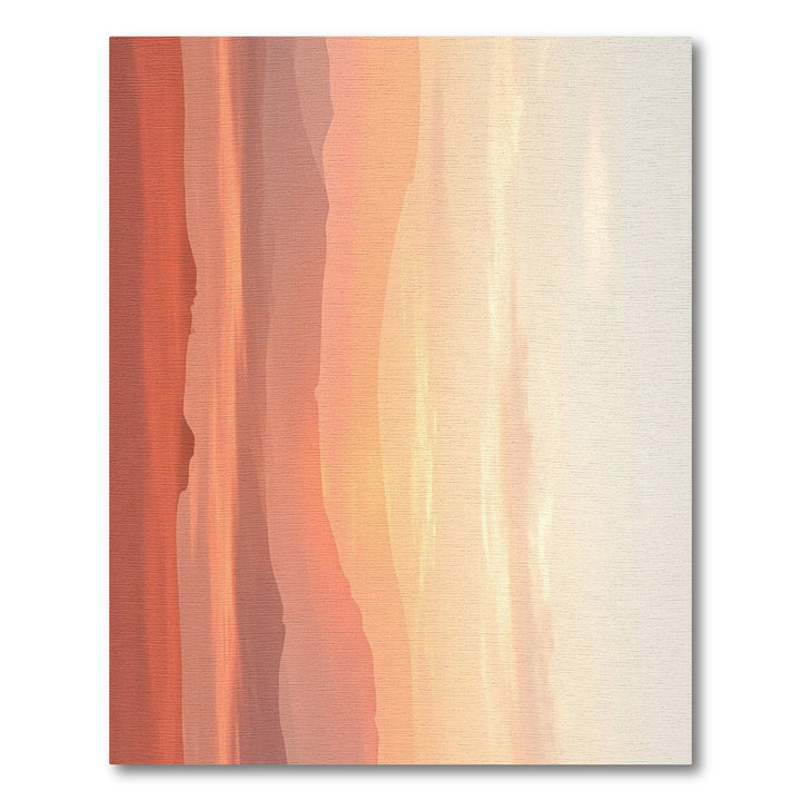 Soft Sunset Color Gradient Rug