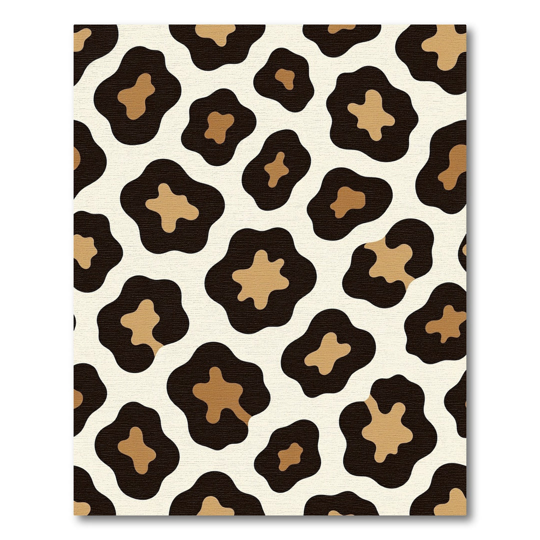 Chic Leopard Spot Area Rug