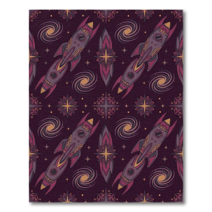 Cosmic Rockets and Galaxies Rug