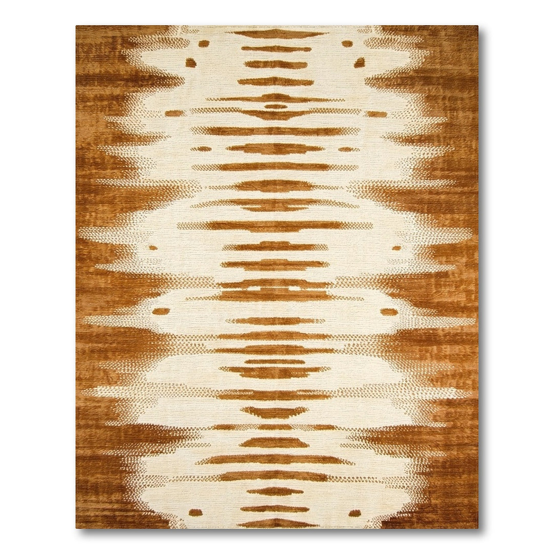 Brown Heritage Tribal Area Rug