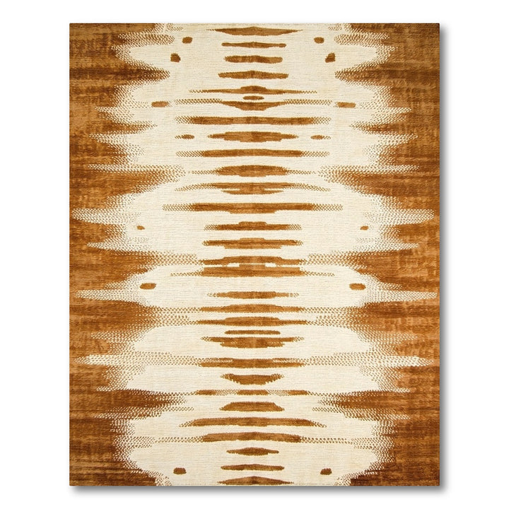 Brown Heritage Tribal Area Rug
