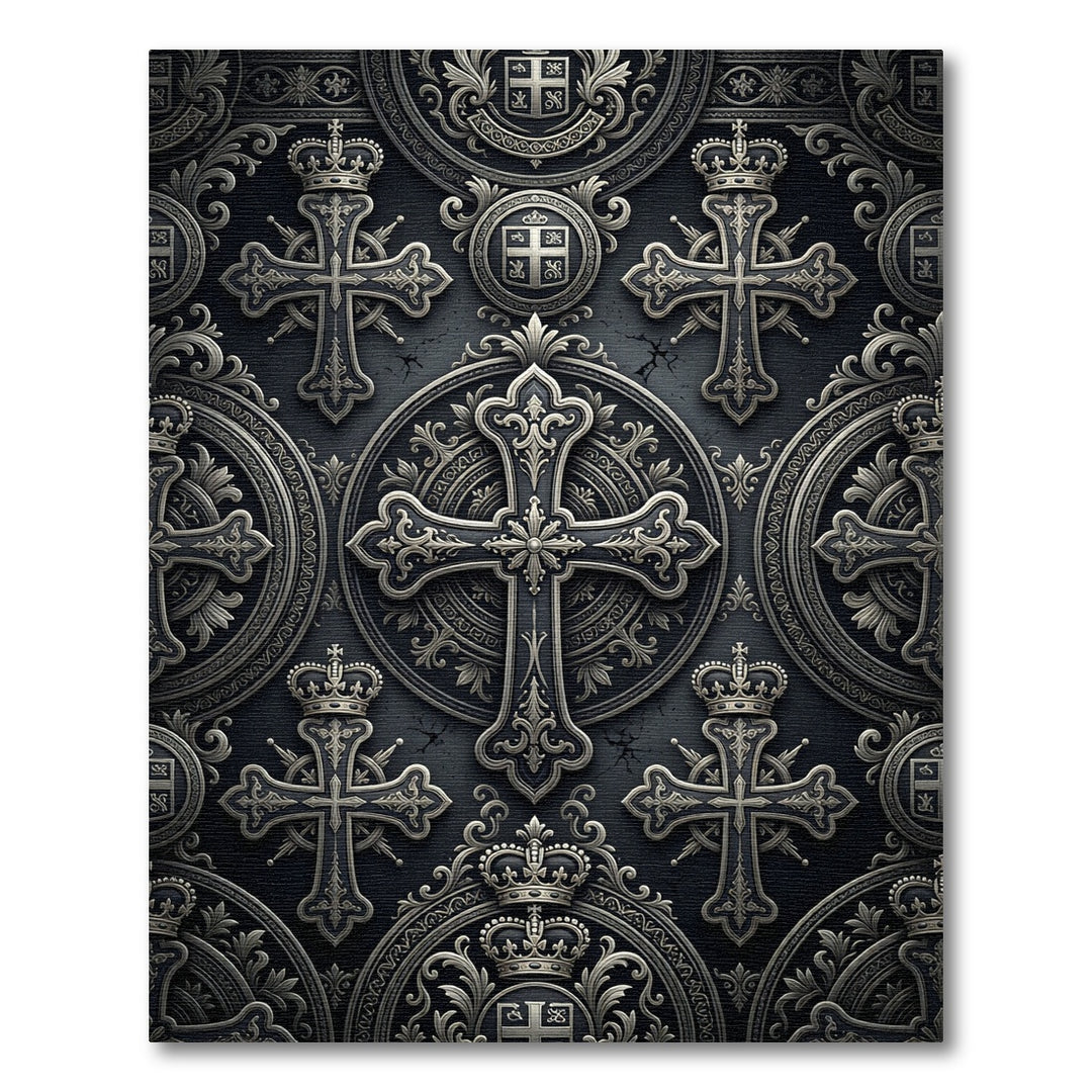 Ornate Cross Regal Rug
