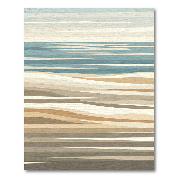 Abstract Sand Dune Ocean Rug