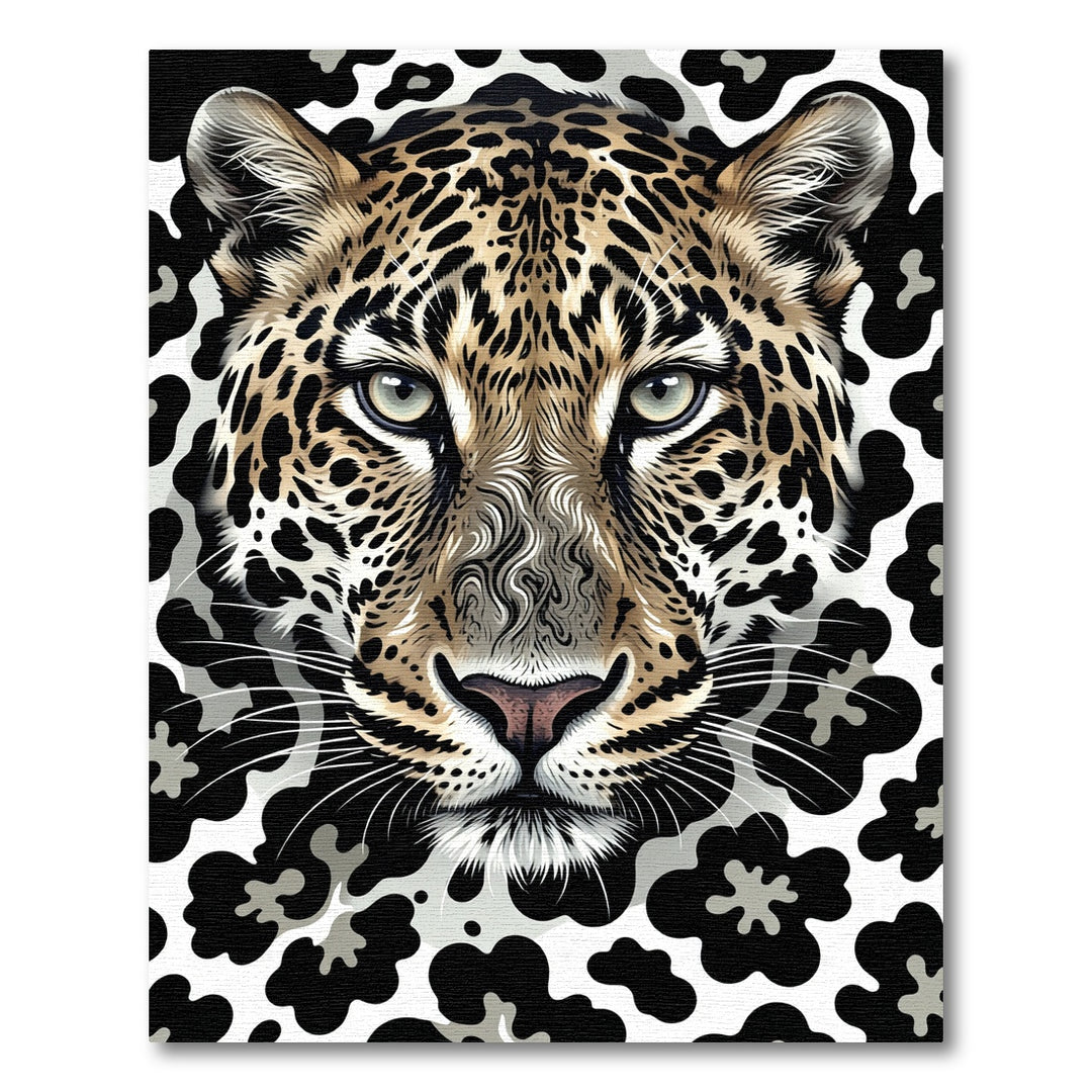 Abstract Leopard Spot Jungle Chic Rug