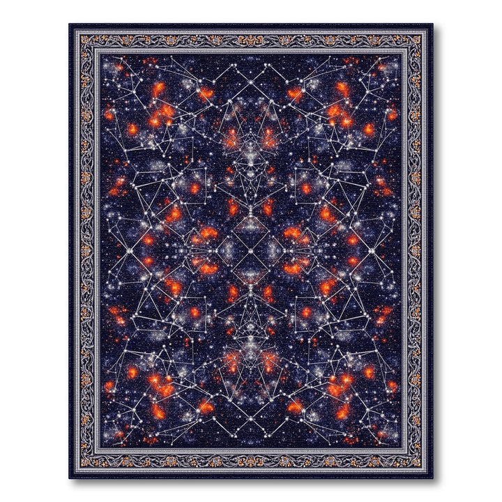 ODIKA Midnight Constellation Area Rug