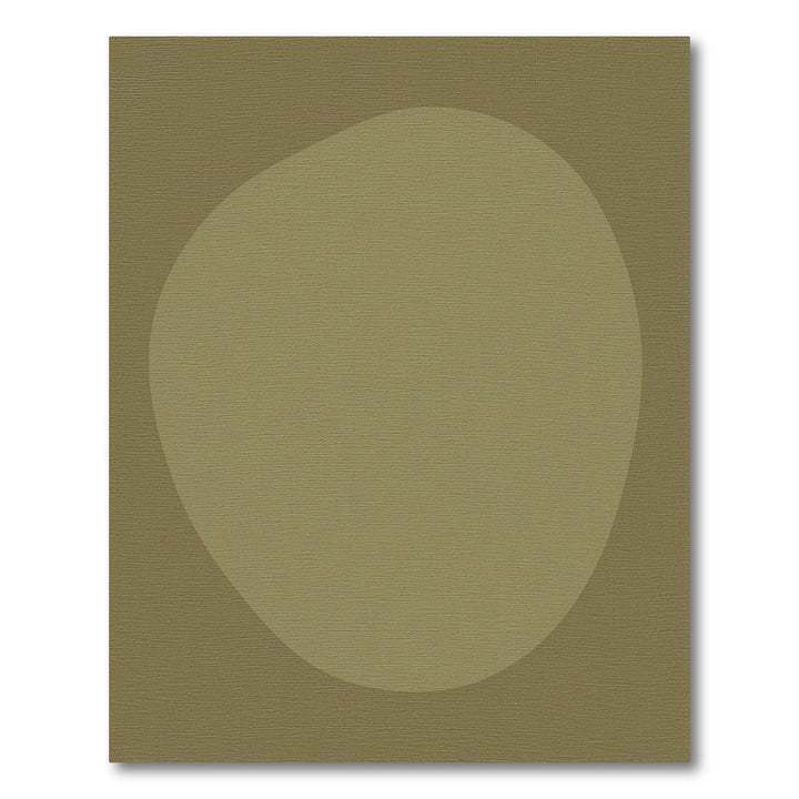 Organic Ochre Soft Curve Rug