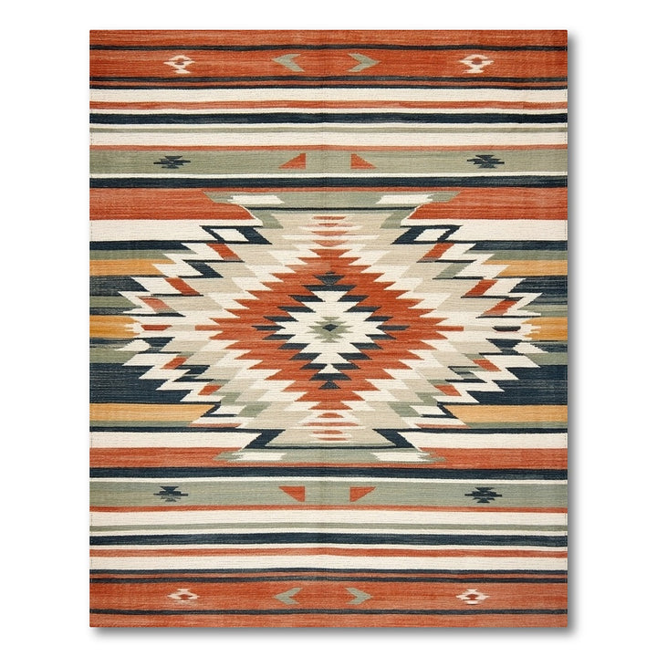 Southwestern Geometric Area Rug