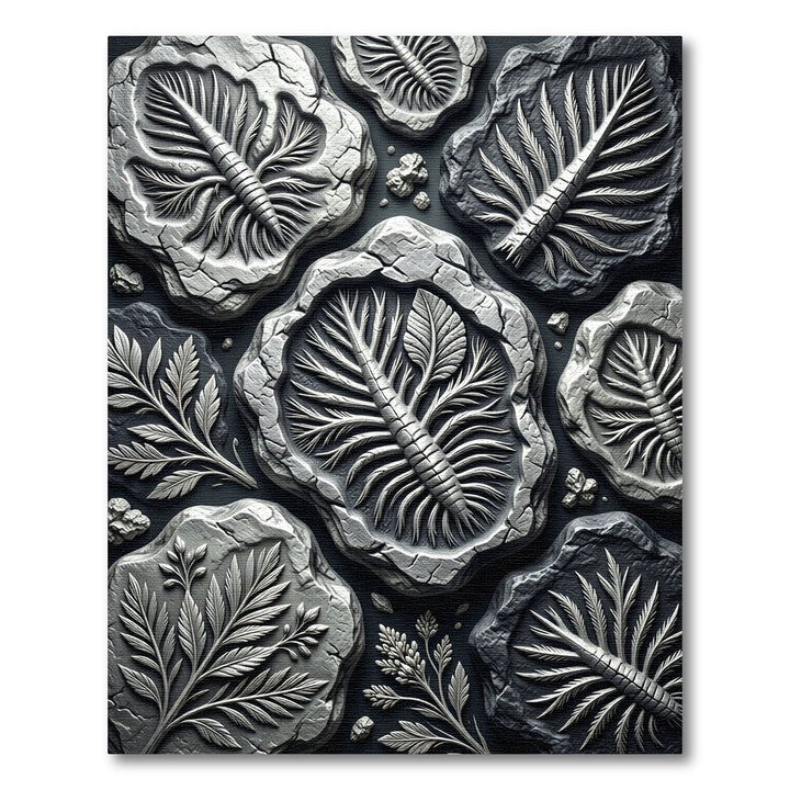Fossilized Fern Leaf Rug
