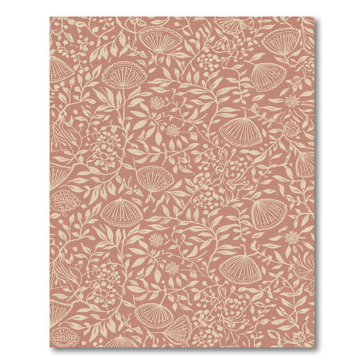 Pink Floral Vintage Area Rug